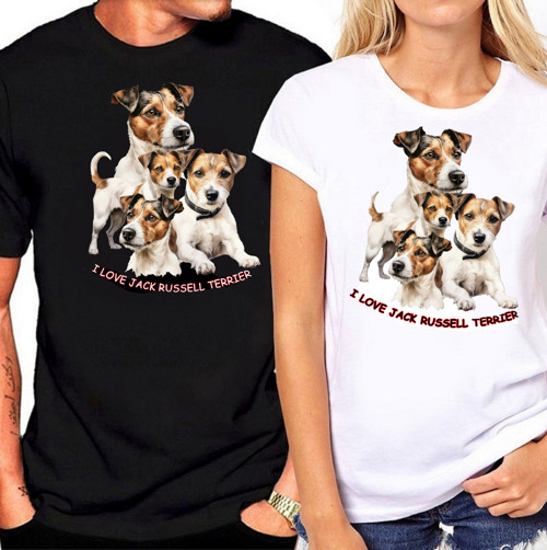 Jack Russell Teriér Tričko Unisex