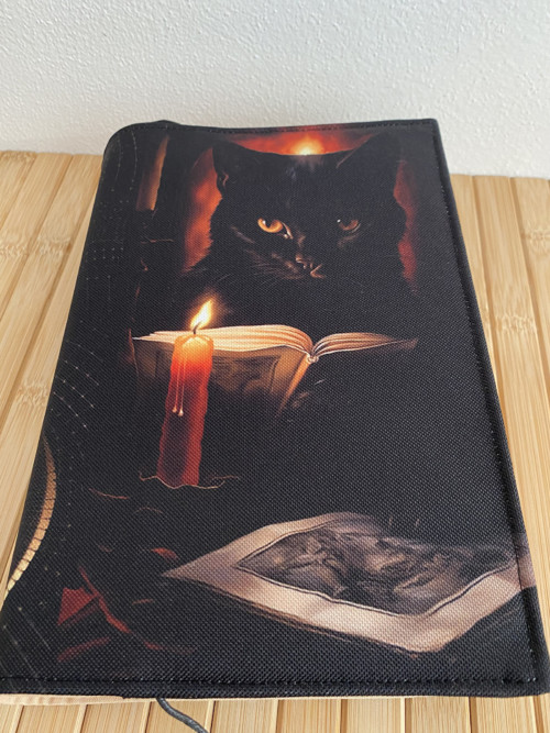 Nepromokavý obal na knihu - Gothic kočka — foto 1