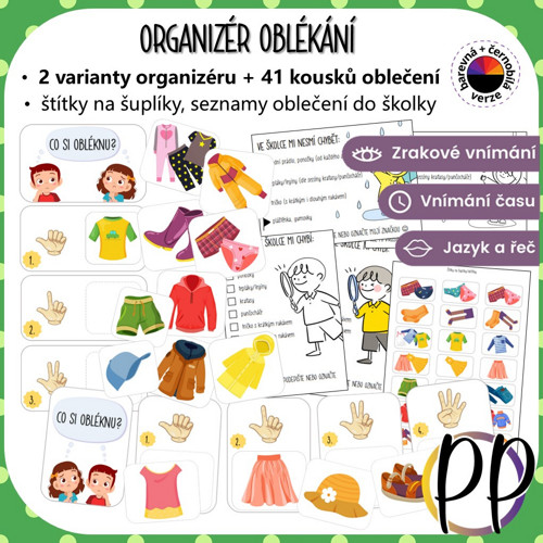 Organizér oblékání - pomůcka (PDF) — foto 1