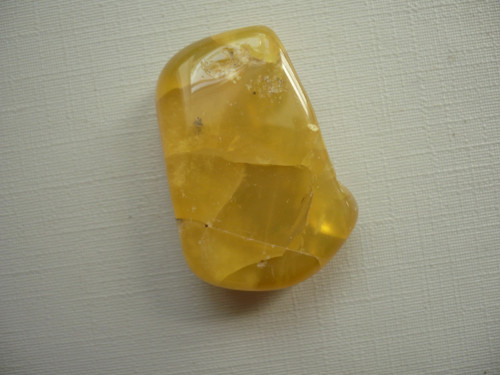 Tromlovaný – žlutý opál 31 mm, č.5f