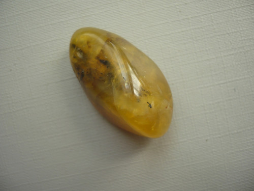 Tromlovaný – žlutý opál 30 mm, č.13f