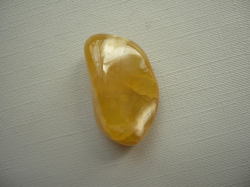 Tromlovaný – žlutý opál 25 mm, č.24f