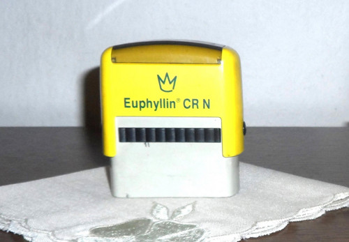 Reklamní RAZÍTKO, Euphyllin CR N — foto 1