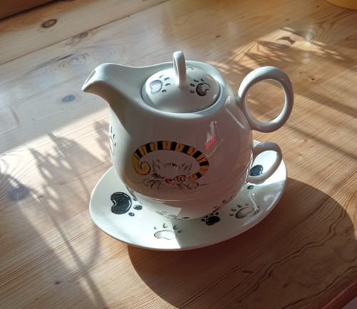 Porcelánový set-KOCOUREK