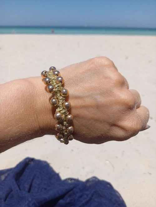 Boho náramek, GOLD