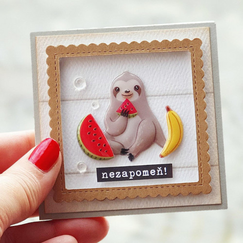 Post-it bloček "Lenochod"