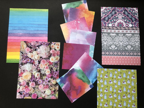 Sada na scrapbooking - MILUJEME BARVY I.