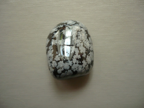 Troml. kámen - obsidián vločkový 24 mm, č.40f