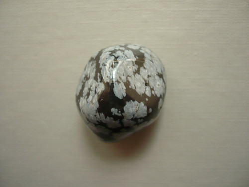 Troml. kámen - obsidián vločkový 25 mm, č.43f