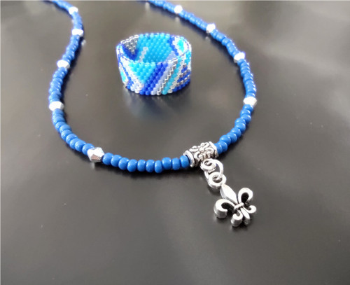 Prstýnek Blue Shokezy