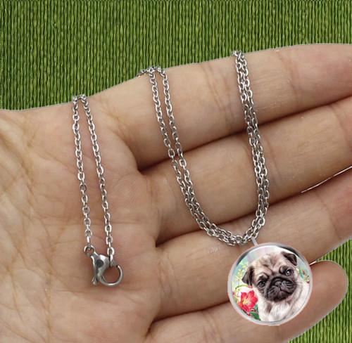 Mops Řetízek Chirurgická Ocel — foto 1