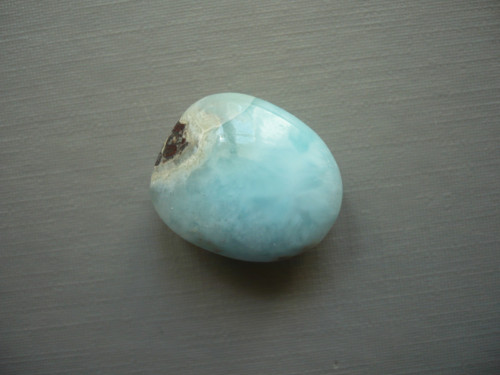 Tromlovaný kámen - larimar 19 mm, č.5f