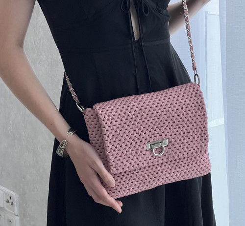 Letní Háčkovaná kabelka/ Crossbody — foto 1
