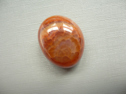 Troml. kámen – ohnivý achát 24 mm, č.50f