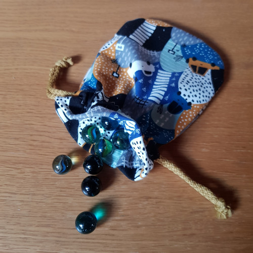 Kuličky na cvrnkání v pytlíku č.5,6