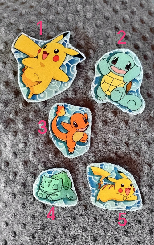 Nášivky - Pokémon A Jeho Přátelé