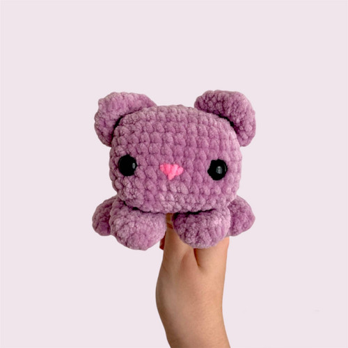 Háčkovaná kočička - Cube — foto 1