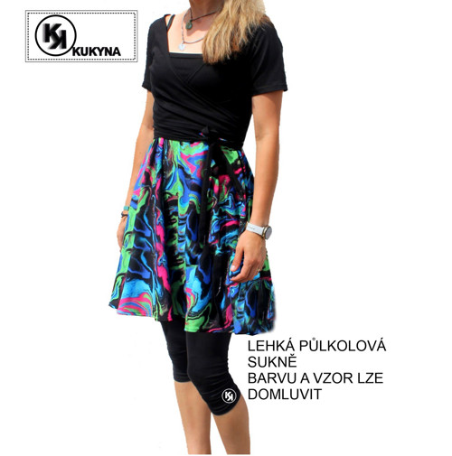 Dámské ZAVINOVACÍ ( lze i kojící ) šaty LINDA