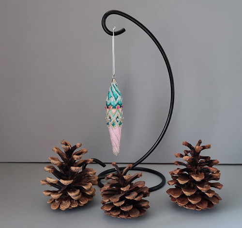 Rampouch z korálků - 11 x 2,5 cm - v krabičce