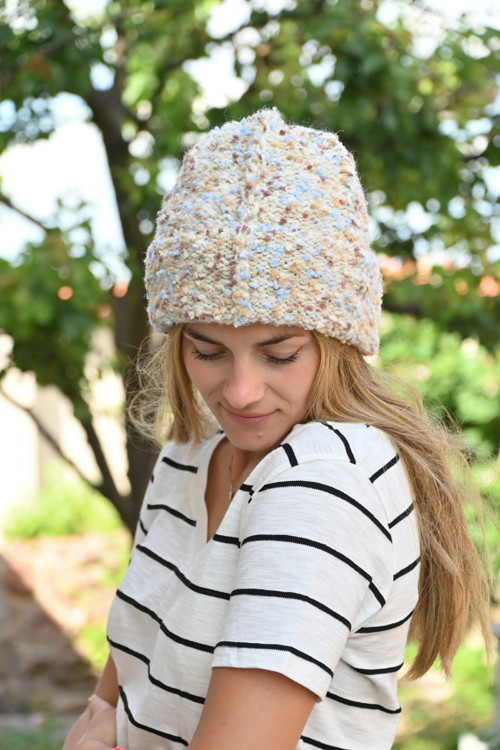 Čepice Pom Pom melir
