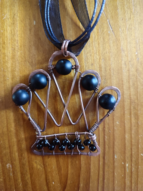 Šachová "Královna" / Dáma, černá