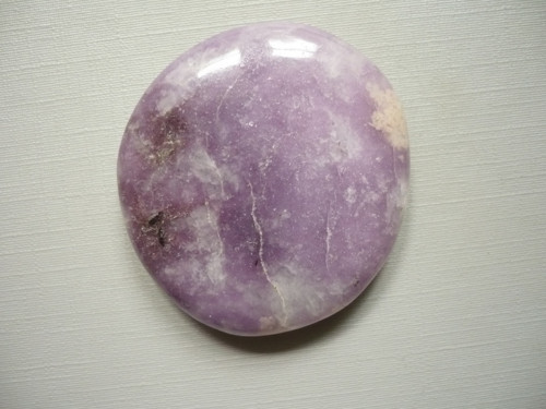 Placka - lepidolit 46 mm, č.1225f