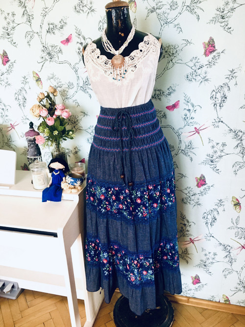 Sukně boho hippie gypsy — foto 1