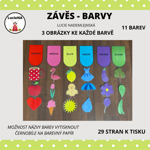 Závěs - Barvy