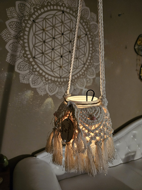 Boho Macrame Lucernička — foto 1