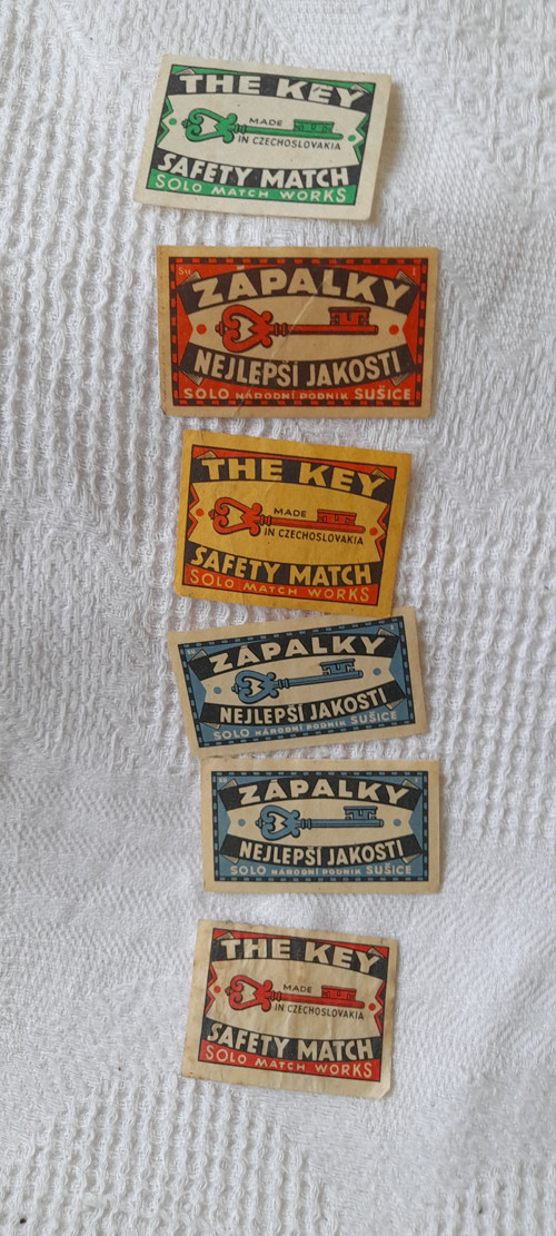 Nálepky - klíče