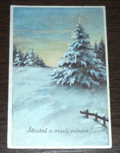 POHLEDNICE Šťastné a veselé vánoce!