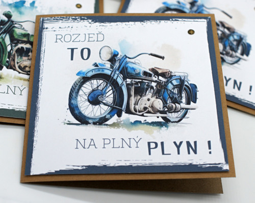 Přání s motorkou