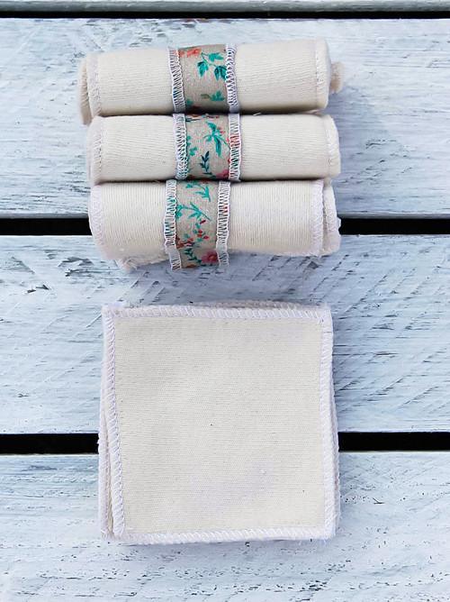 Odličovací tamponky BIO bavlna 5ks