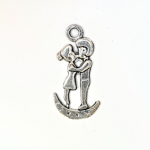 Políbení na měsíci, 27x14 mm, 5 ks