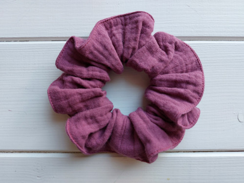 Scrunchie mušelínová SLIM — foto 1