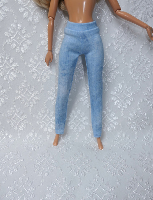 Legíny - jeans — foto 1