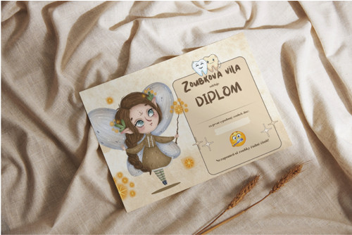 Diplom - zoubková víla — foto 1