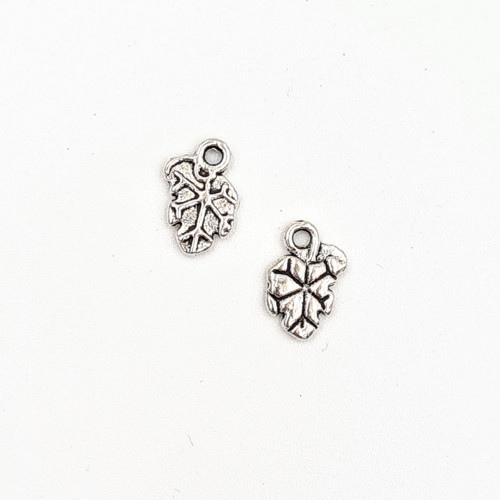 Vzorovaný lístek 9x11 mm, 10 ks