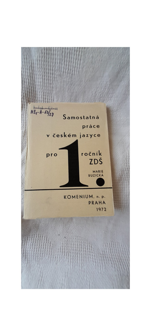Samostatná práce v českém jazyce — foto 1