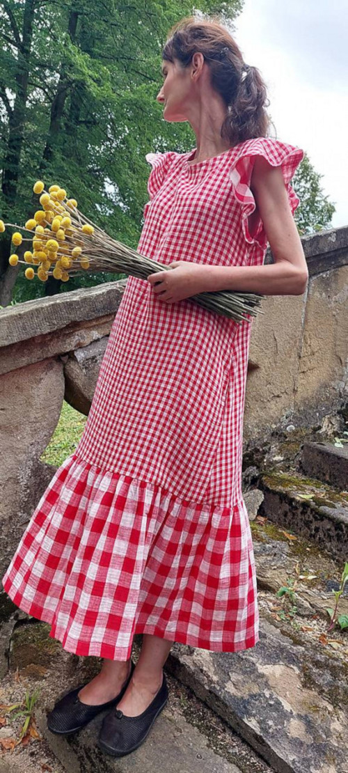Mušelínové šaty Charlotte