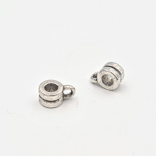 Očko na přívěsek 9x6 mm, 5 ks
