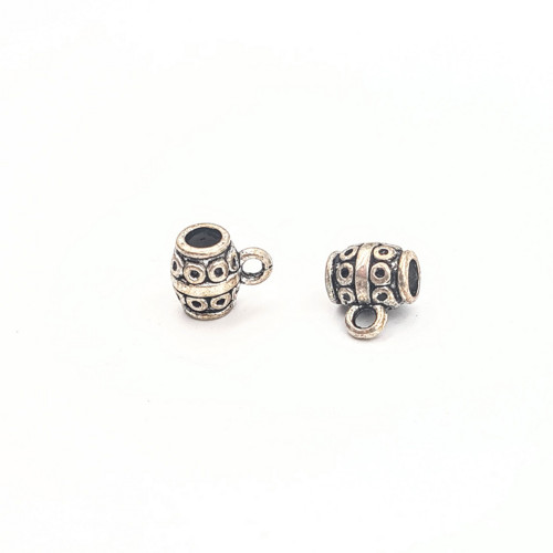 Očko na přívěsek 9x10 mm, 2 ks