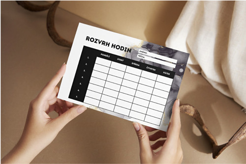 Rozvrh hodin 6