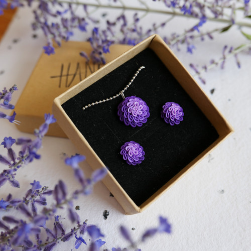 Sada šperků Purple — foto 1