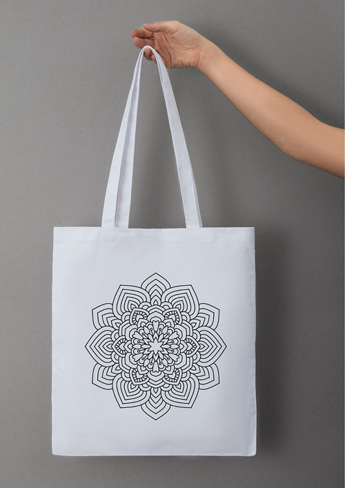 Vybarvi si - taška k dotvoření "Mandala 2"