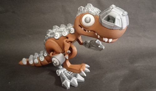 Flexi Tyranosaurus RoboRex - 21 cm - 3D tisk — foto 1