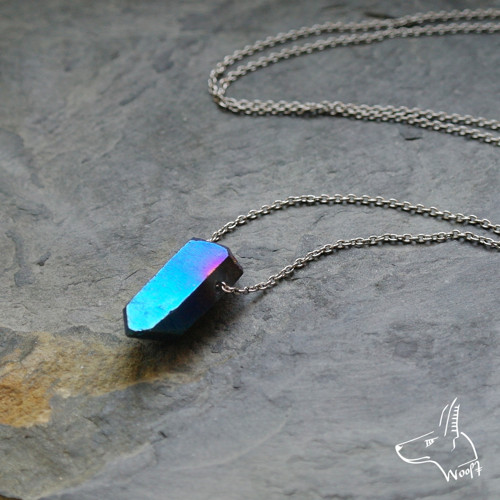 Křišťál aqua aura — foto 1