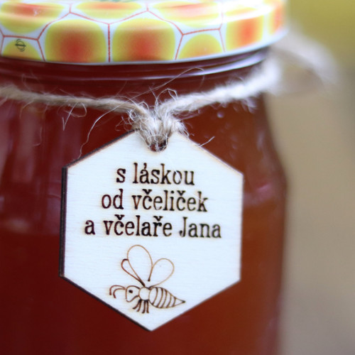 Štítky pro vaše produkty - motiv včelky