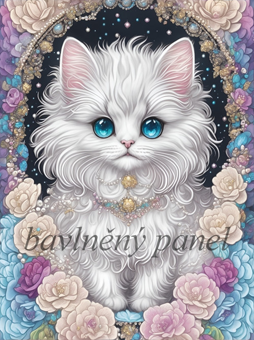 Bavlněný panel MZ 848