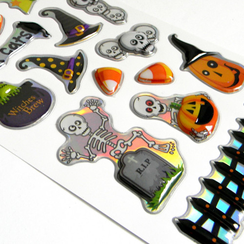 HALLOWEEN - samolepky - sada